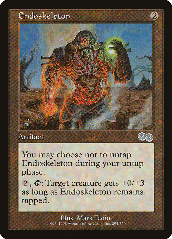 Endoskeleton [Urza's Saga] | Black Swamp Games