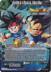 Son Goku Jr. & Vegeta Jr., Saiyan Scions (Card Game Fest 2022) (EX13-30) [Tournament Promotion Cards] | Black Swamp Games