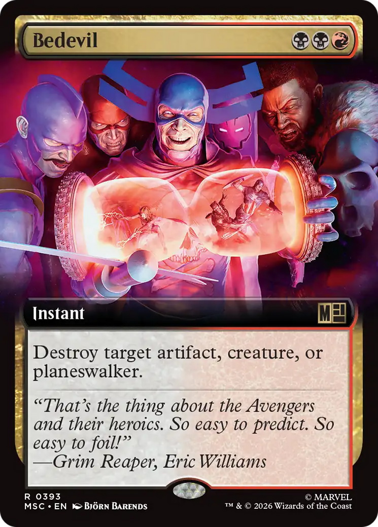Bedevil (Extended Art) [Marvel Super Heroes Commander] | Black Swamp Games