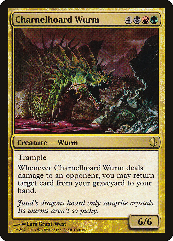 Charnelhoard Wurm [Commander 2013] | Black Swamp Games