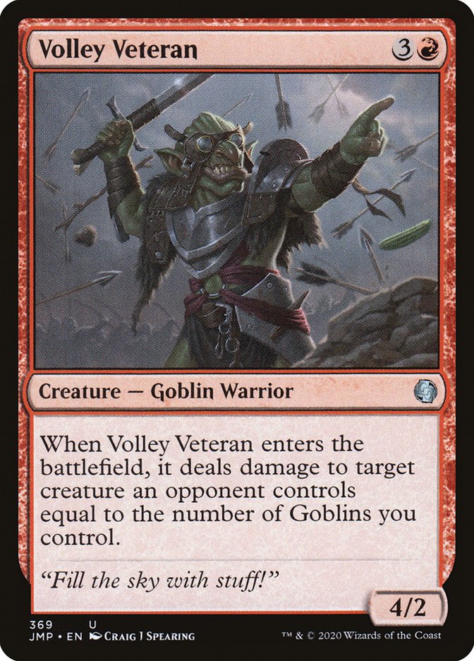 Volley Veteran [Jumpstart] | Black Swamp Games