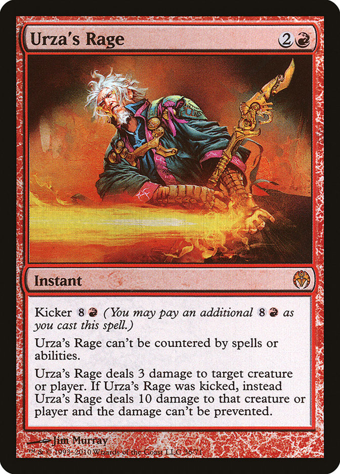 Urza's Rage [Duel Decks: Phyrexia vs. the Coalition] | Black Swamp Games