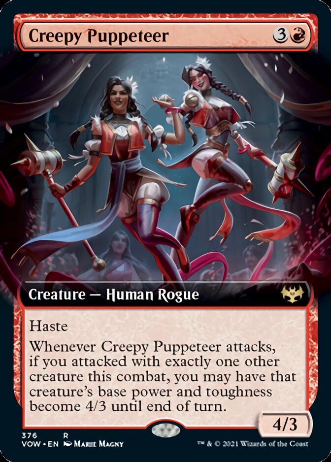 Creepy Puppeteer (Extended Art) [Innistrad: Crimson Vow] | Black Swamp Games