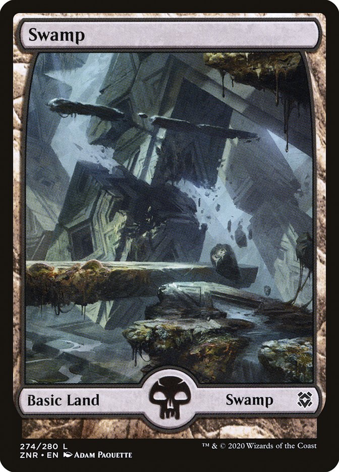 Swamp (274) [Zendikar Rising] | Black Swamp Games