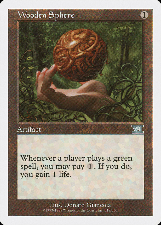 Wooden Sphere [Classic Sixth Edition] | Black Swamp Games