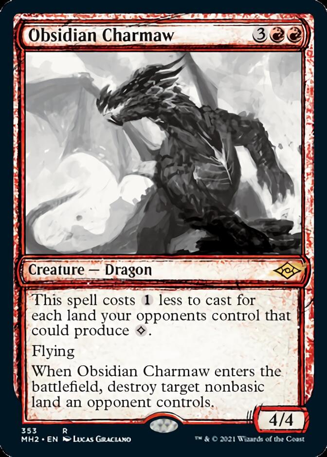 Obsidian Charmaw (Sketch) [Modern Horizons 2] | Black Swamp Games
