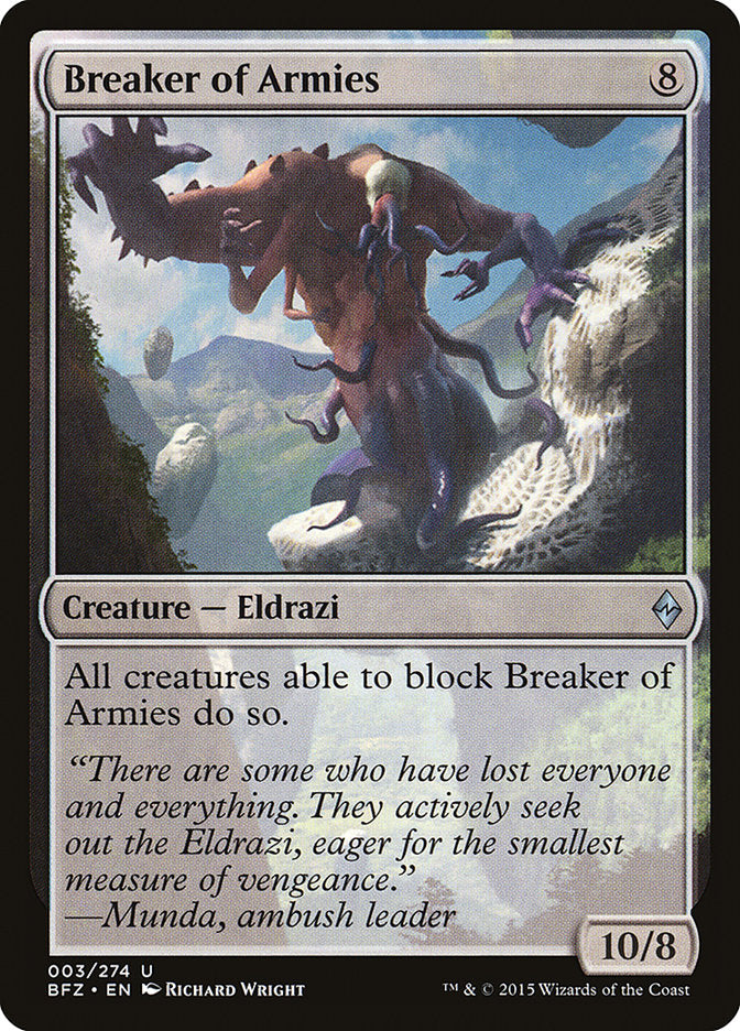 Breaker of Armies [Battle for Zendikar] | Black Swamp Games