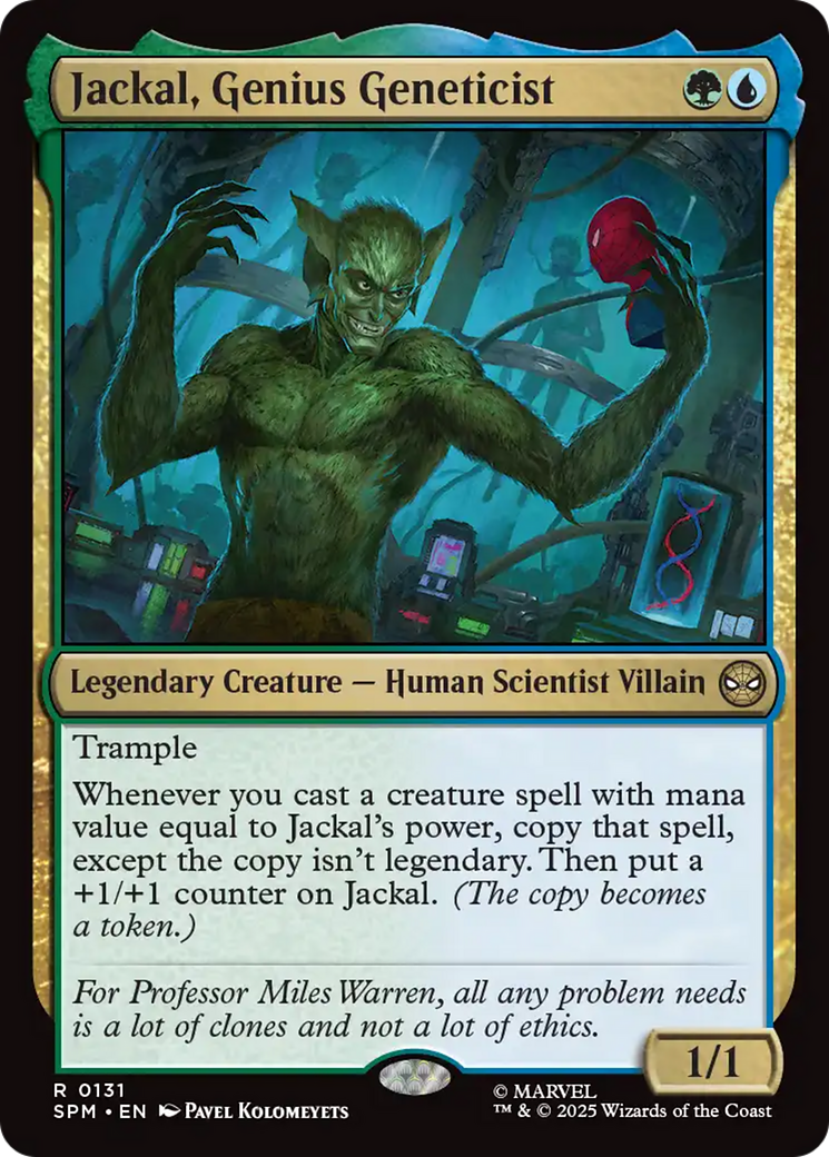 Jackal, Genius Geneticist [Marvel's Spider-Man] | Black Swamp Games