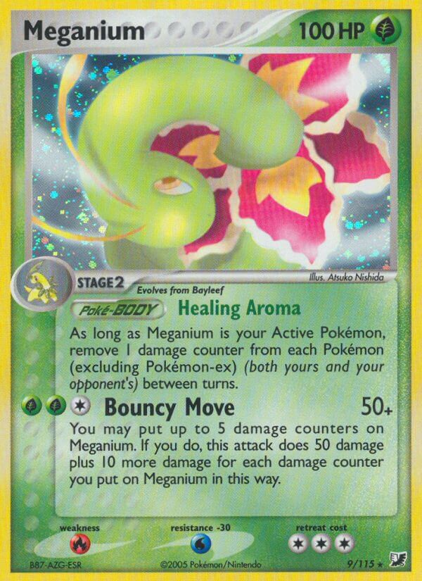 Meganium (9/115) (Theme Deck Exclusive) [EX: Unseen Forces] | Black Swamp Games