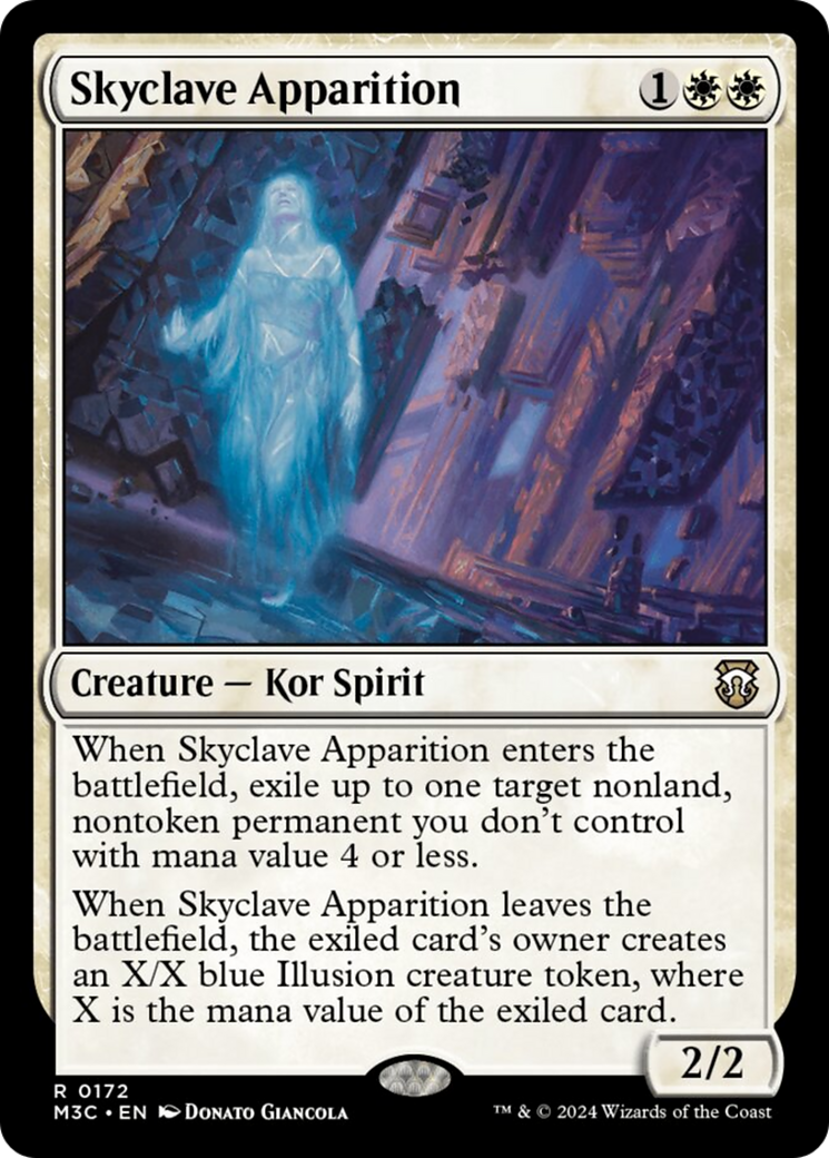 Skyclave Apparition (Ripple Foil) [Modern Horizons 3 Commander] | Black Swamp Games