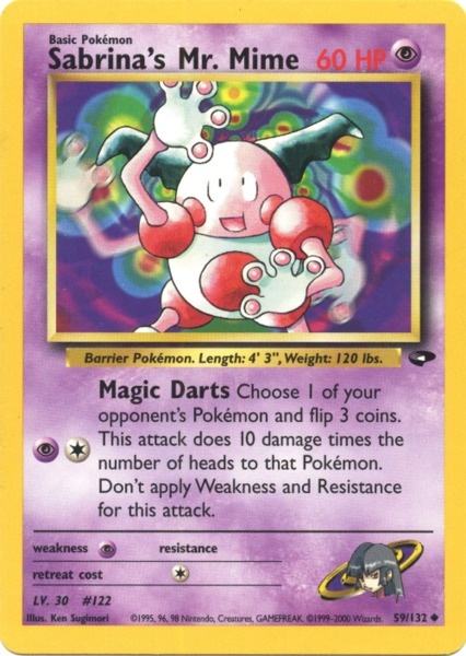 Sabrina's Mr. Mime (59/132) [Gym Challenge Unlimited] | Black Swamp Games