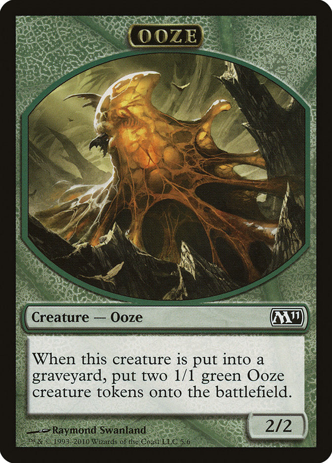 Ooze Token (5/6) [Magic 2011 Tokens] | Black Swamp Games