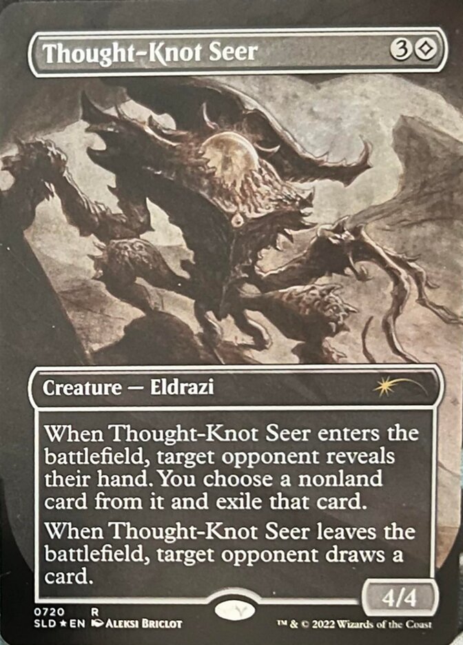 Thought-Knot Seer (720) (Borderless) [Secret Lair Drop Promos] | Black Swamp Games