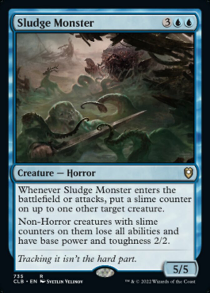 Sludge Monster [Commander Legends: Battle for Baldur's Gate] | Black Swamp Games