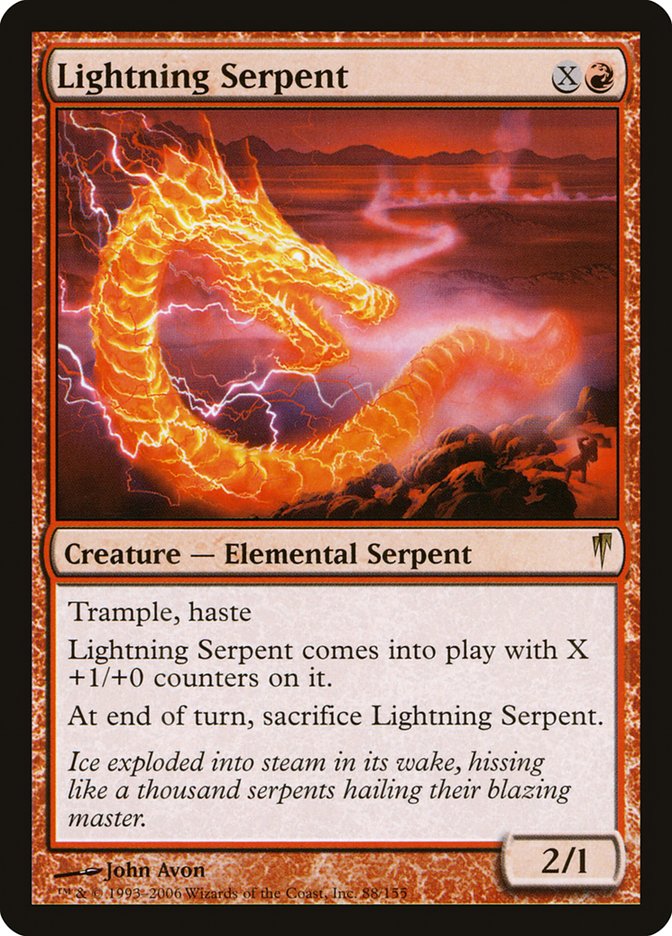 Lightning Serpent [Coldsnap] | Black Swamp Games