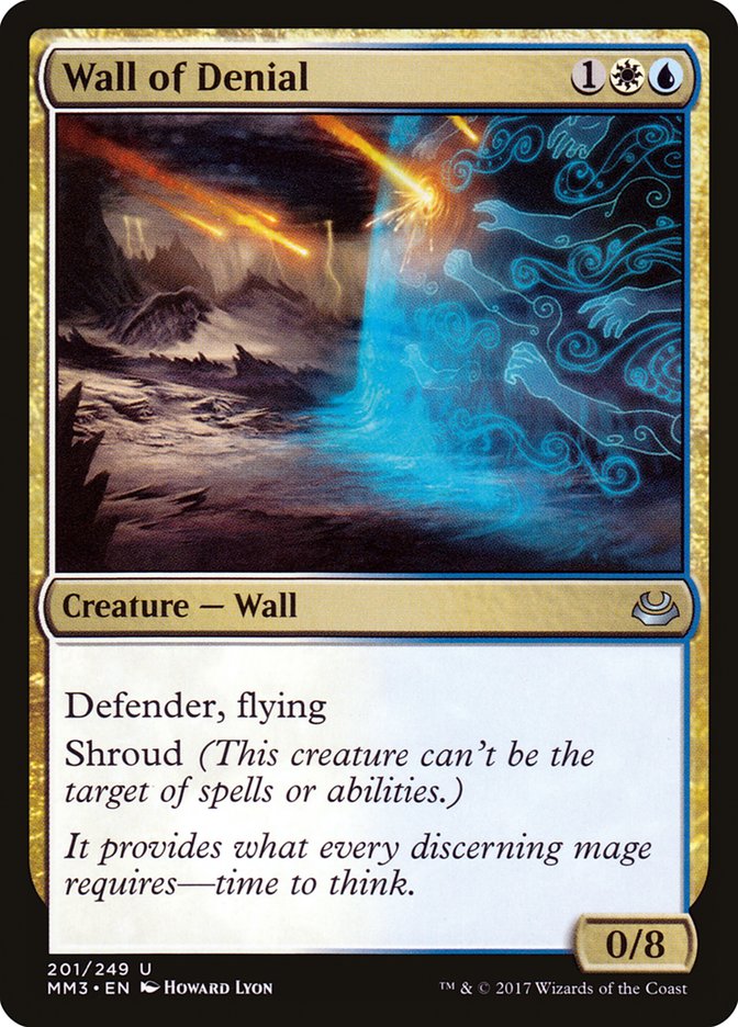 Wall of Denial [Modern Masters 2017] | Black Swamp Games