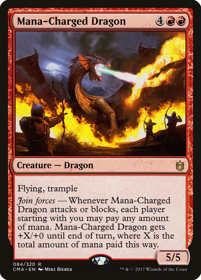 Mana-Charged Dragon [Commander Anthology] | Black Swamp Games