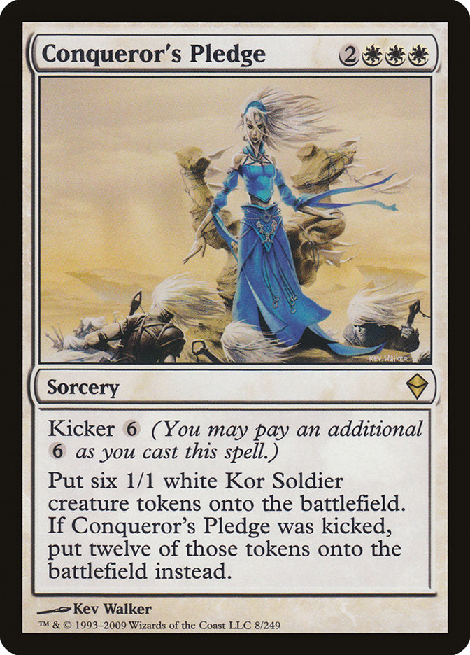 Conqueror's Pledge [Zendikar] | Black Swamp Games