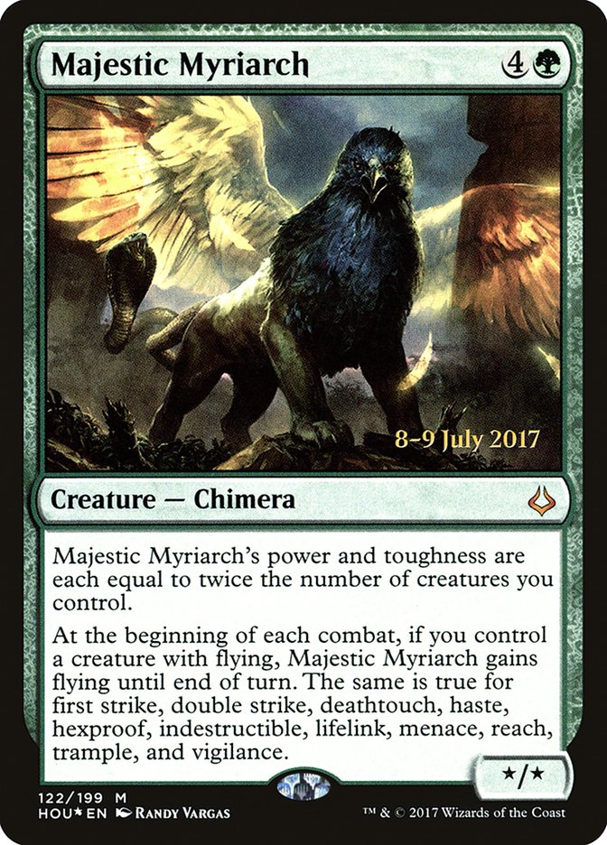 Majestic Myriarch [Hour of Devastation Prerelease Promos] | Black Swamp Games