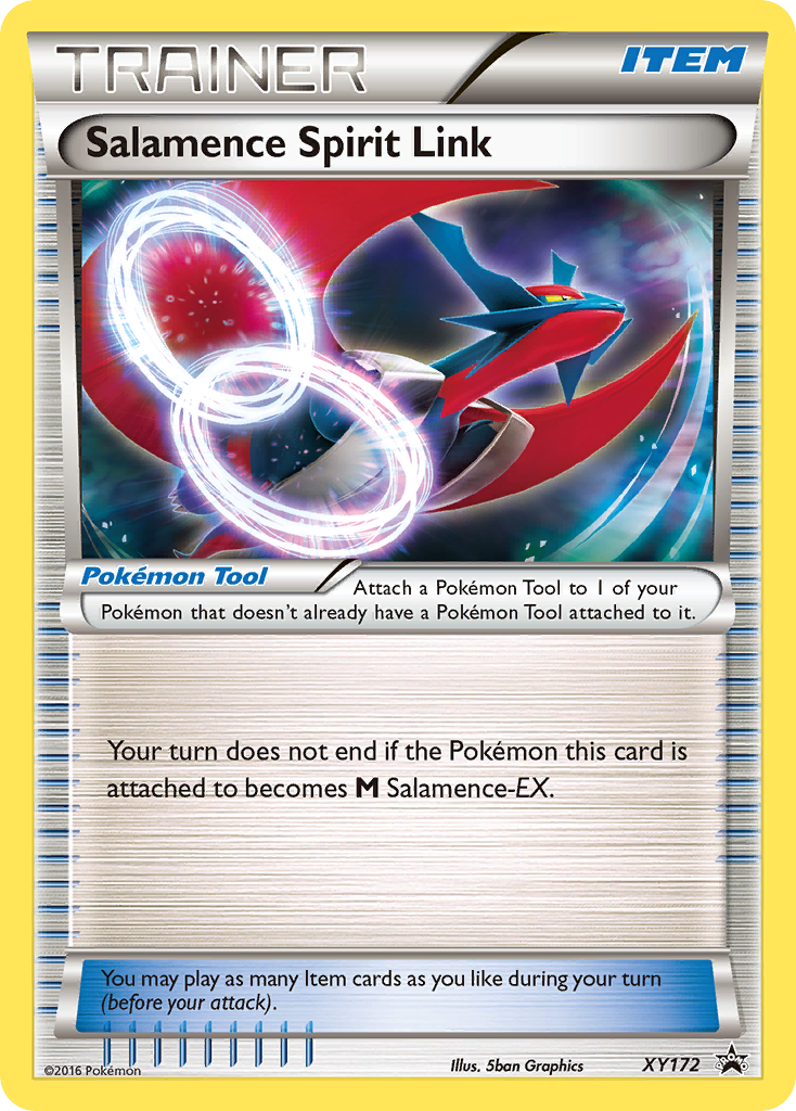 Salamence Spirit Link (XY172) [XY: Black Star Promos] | Black Swamp Games