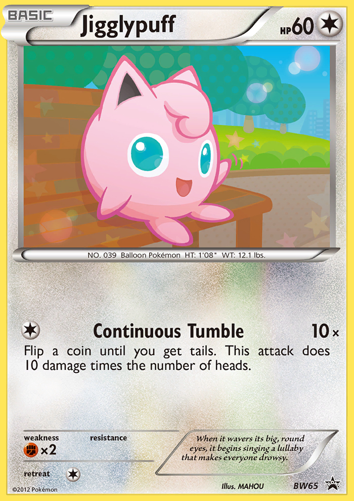 Jigglypuff (BW65) [Black & White: Black Star Promos] | Black Swamp Games