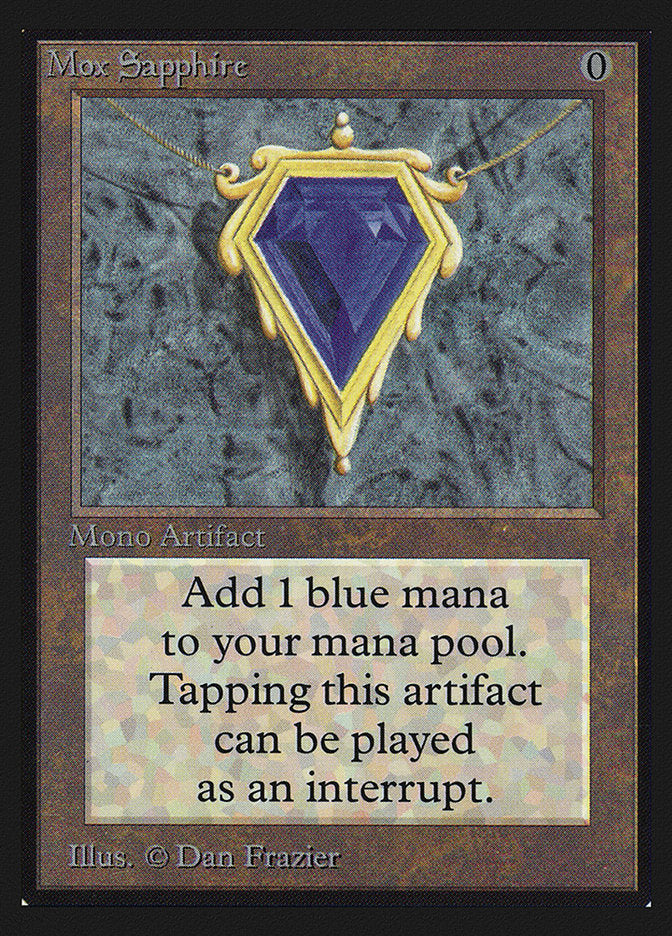 Mox Sapphire [Collectors' Edition] | Black Swamp Games