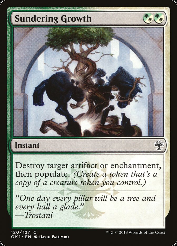 Sundering Growth [Guilds of Ravnica Guild Kit] | Black Swamp Games