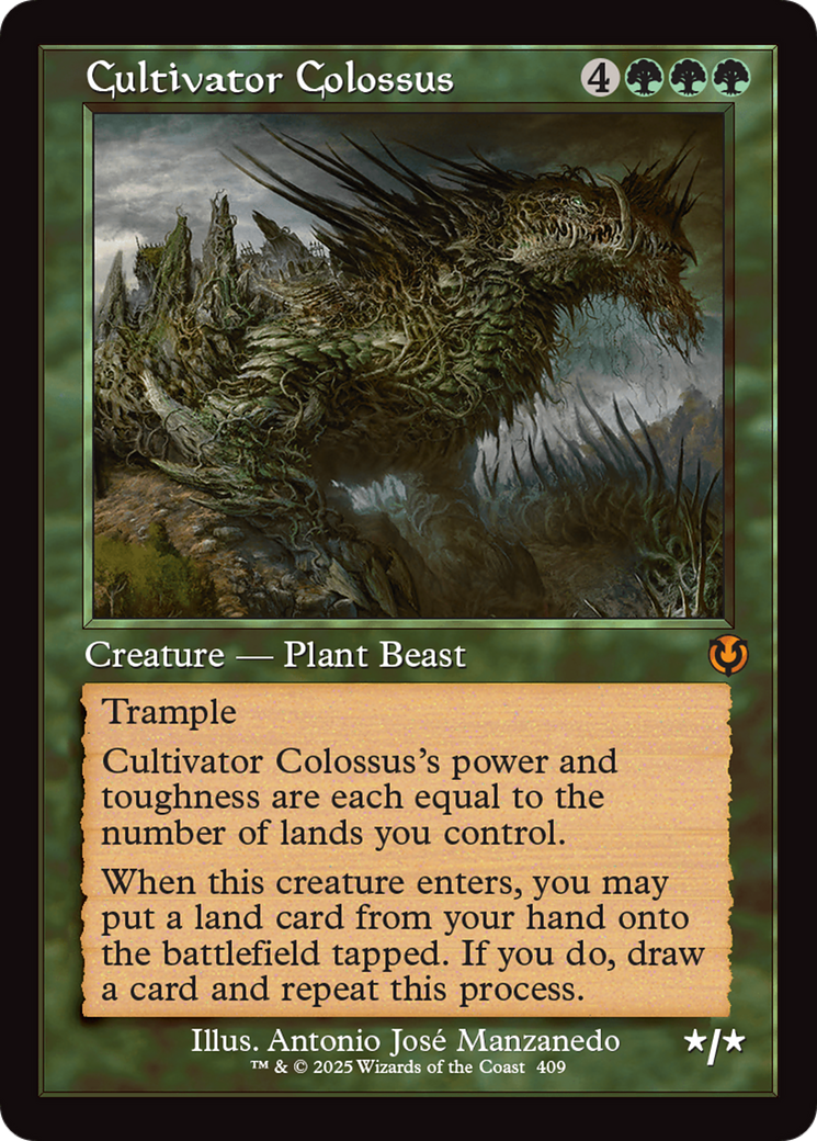 Cultivator Colossus (Retro Frame) [Innistrad Remastered] | Black Swamp Games