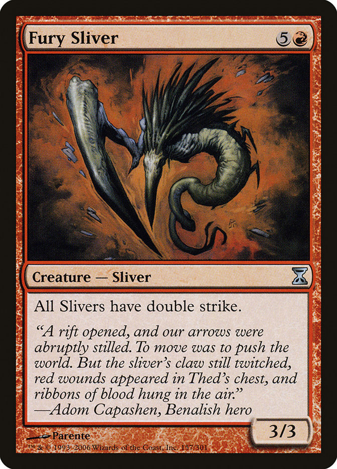 Fury Sliver [Time Spiral] | Black Swamp Games