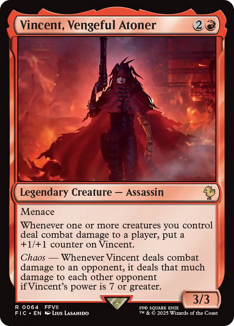 Vincent, Vengeful Atoner [FINAL FANTASY Commander] | Black Swamp Games