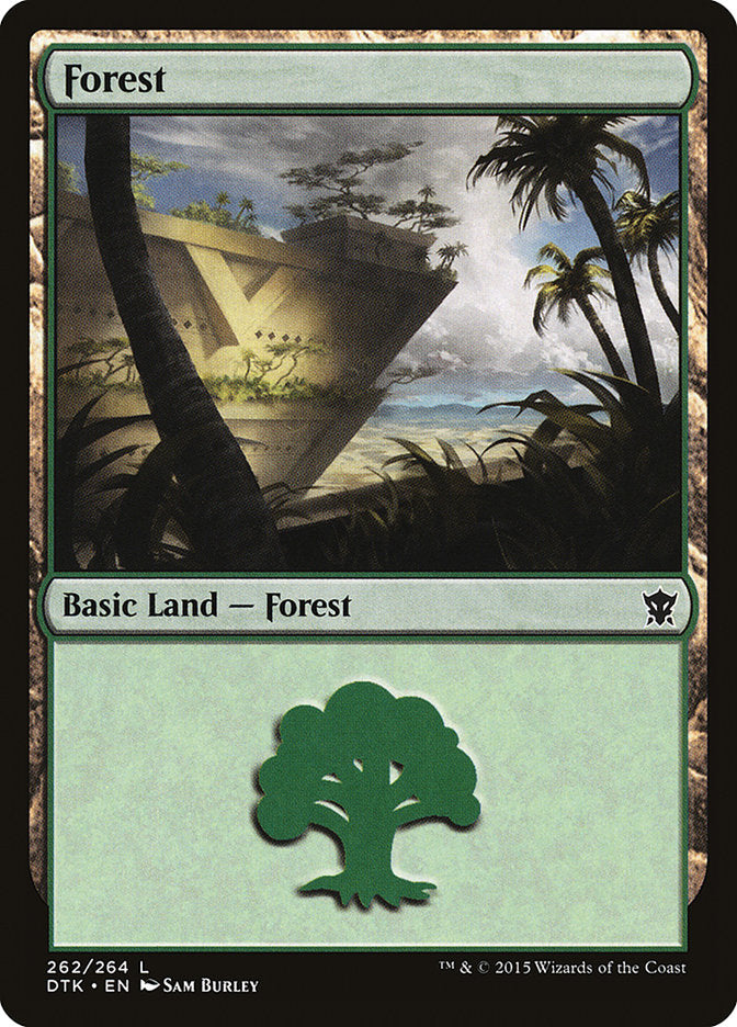 Forest (262) [Dragons of Tarkir] | Black Swamp Games