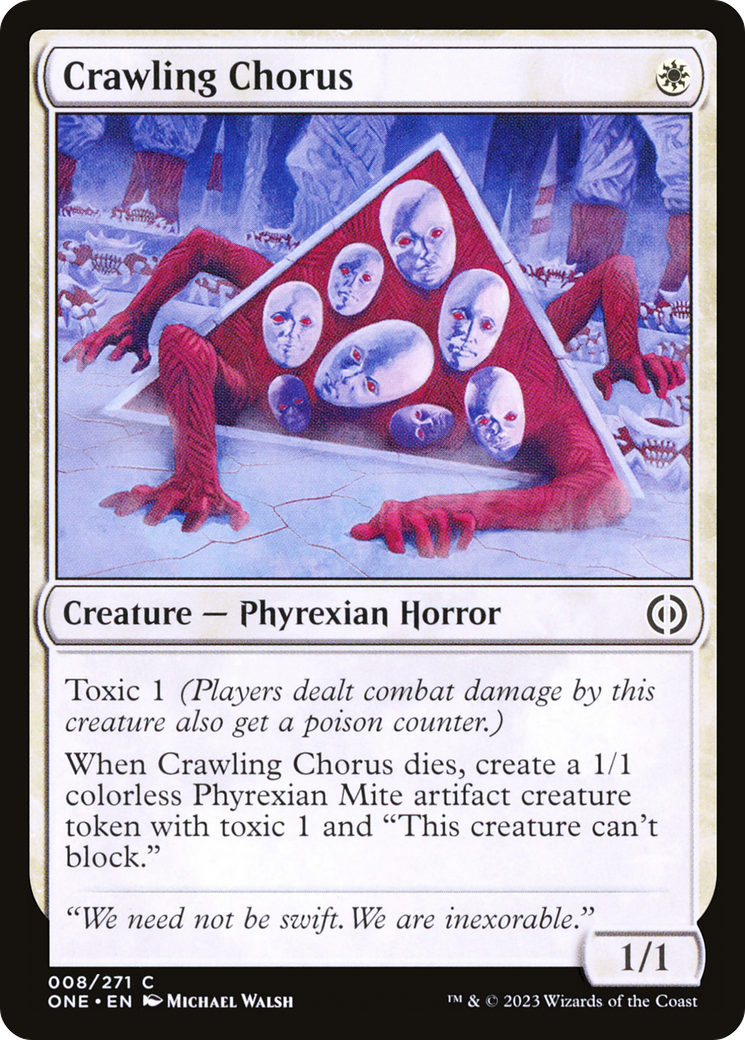 Crawling Chorus [Phyrexia: All Will Be One] | Black Swamp Games