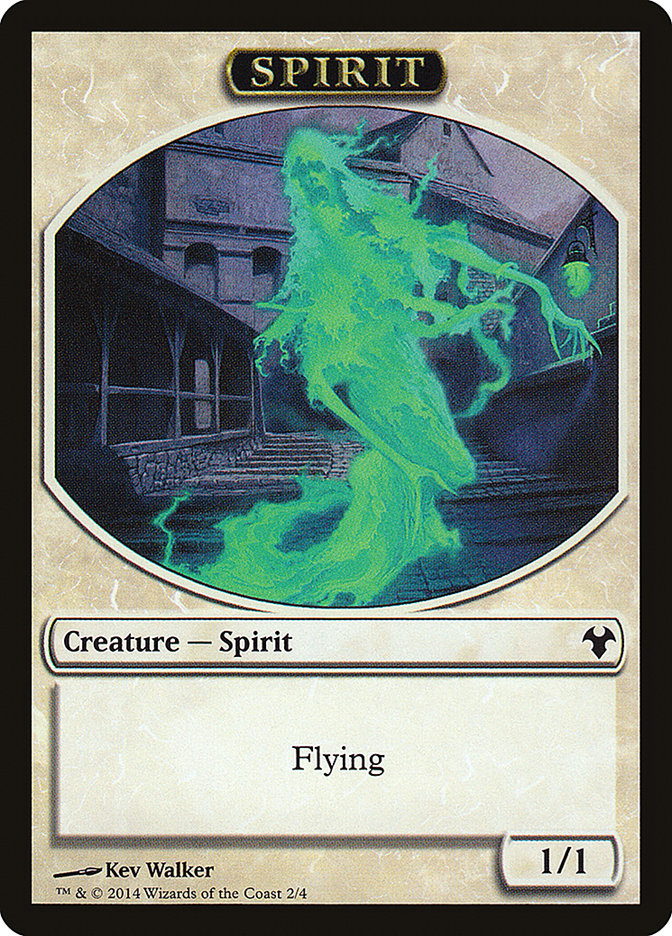 Spirit Token [Modern Event Deck 2014 Tokens] | Black Swamp Games