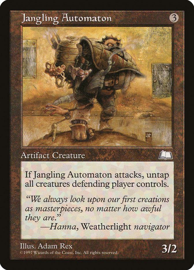 Jangling Automaton [Weatherlight] | Black Swamp Games