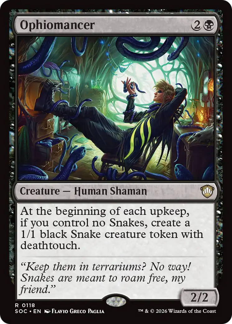 Ophiomancer [Secrets of Strixhaven Commander] | Black Swamp Games