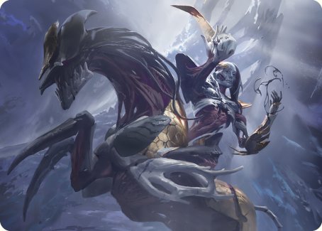 Ria Ivor, Bane of Bladehold Art Card [Phyrexia: All Will Be One Art Series] | Black Swamp Games