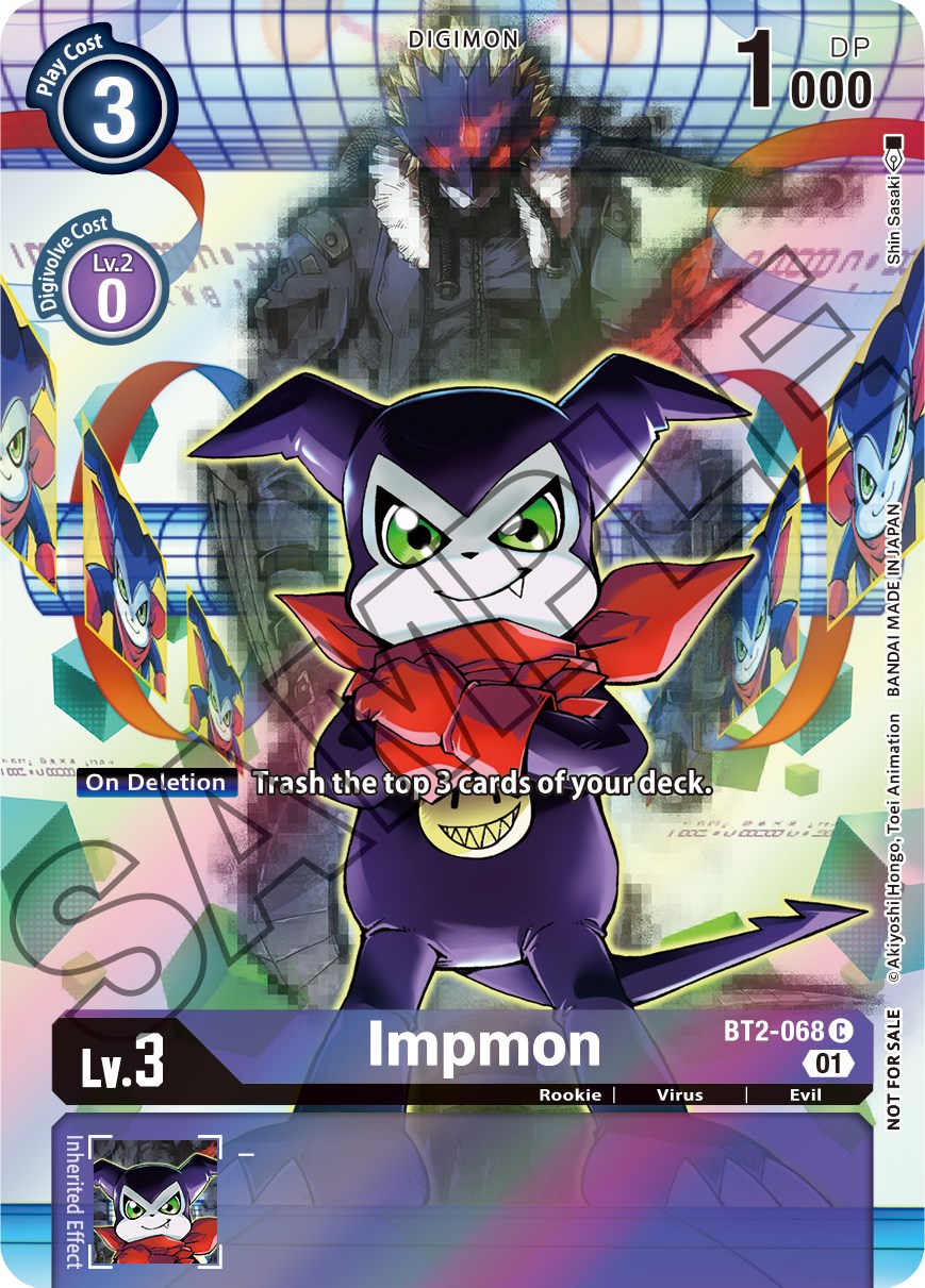 Impmon [BT2-068] (Tamer's Card Set 1) [Release Special Booster Promos] | Black Swamp Games