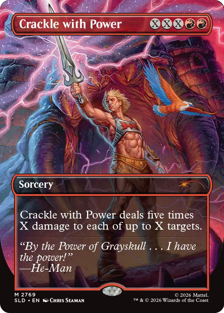 Crackle with Power [Secret Lair Drop Series] | Black Swamp Games