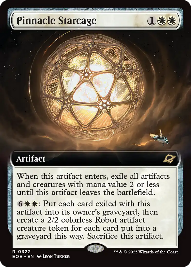 Pinnacle Starcage (Extended Art) [Edge of Eternities] | Black Swamp Games