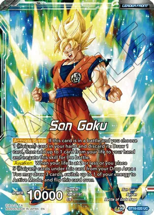 Son Goku // SSG Son Goku, Crimson Warrior (BT16-020) [Realm of the Gods] | Black Swamp Games