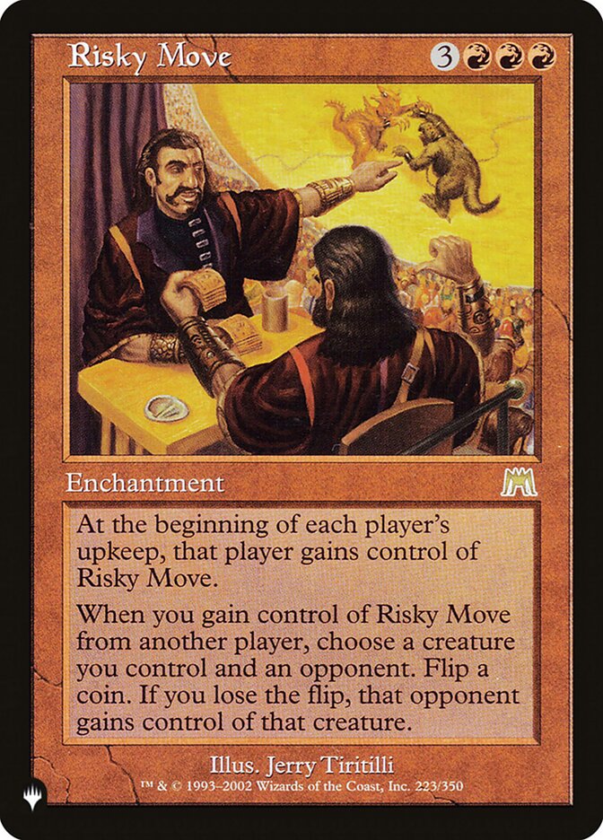 Risky Move [Secret Lair: Heads I Win, Tails You Lose] | Black Swamp Games