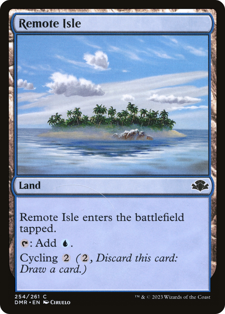 Remote Isle [Dominaria Remastered] | Black Swamp Games