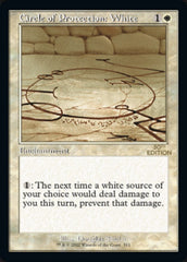 Circle of Protection: White (Retro) [30th Anniversary Edition] | Black Swamp Games
