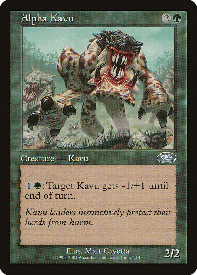 Alpha Kavu [Planeshift] | Black Swamp Games
