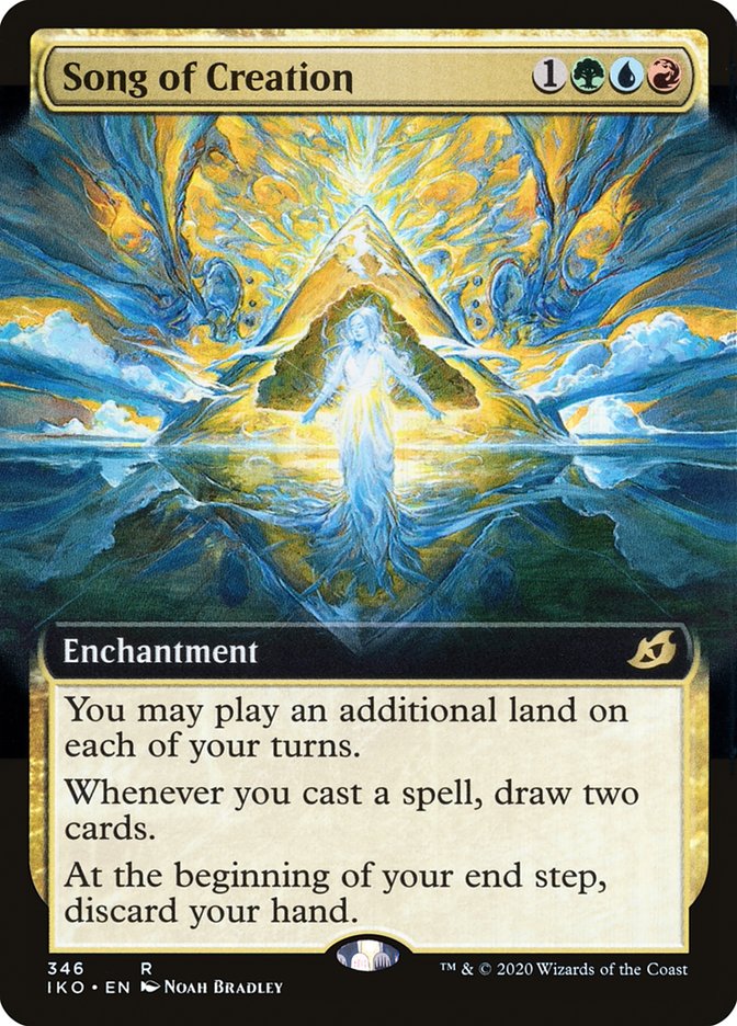 Song of Creation (Extended Art) [Ikoria: Lair of Behemoths] | Black Swamp Games