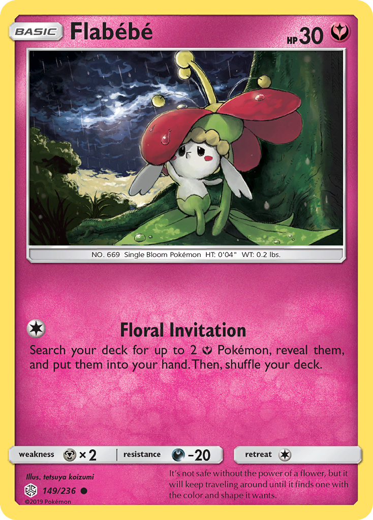 Flabebe (149/236) [Sun & Moon: Cosmic Eclipse] | Black Swamp Games