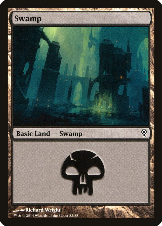 Swamp (82) [Duel Decks: Jace vs. Vraska] | Black Swamp Games