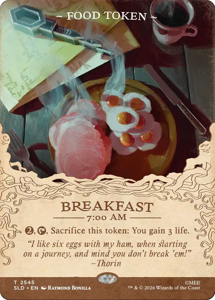 Food Token (2545) [Secret Lair Drop Series] | Black Swamp Games