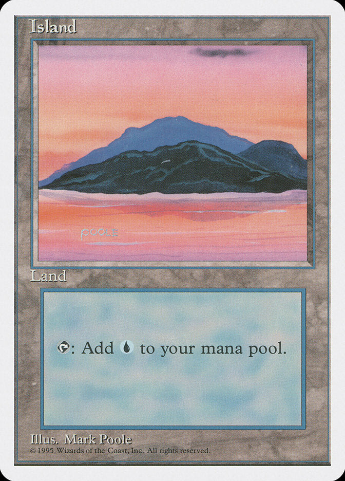 Island (Sunset / Signature on Left) [Fourth Edition] | Black Swamp Games