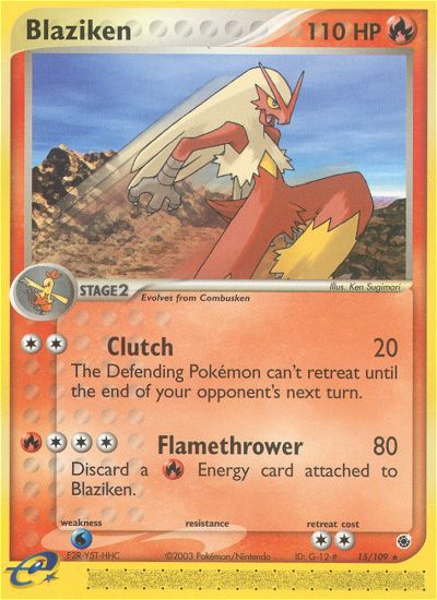 Blaziken (15/109) [EX: Ruby & Sapphire] | Black Swamp Games